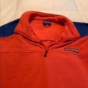 Small Orange and blue soft sheep shirt